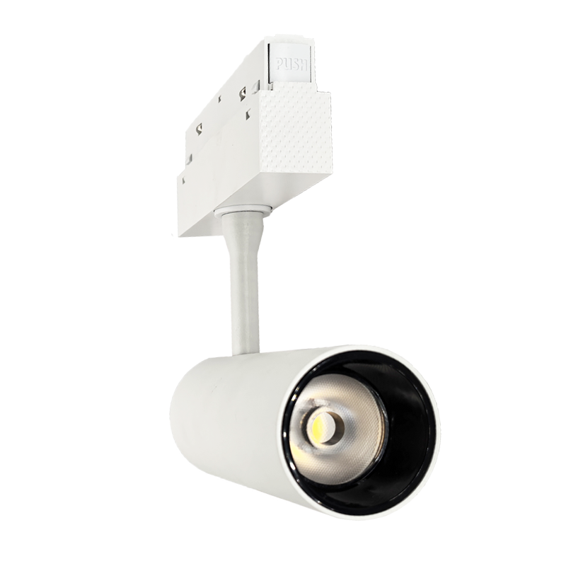 LED Magnetic Track Spot Light onto 20mm Narrow Magnetic Rail Track