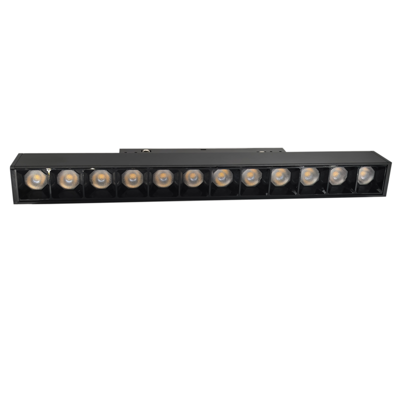 18W Glare-free Magnetic Grille Spotlight the Twelve LED Chips