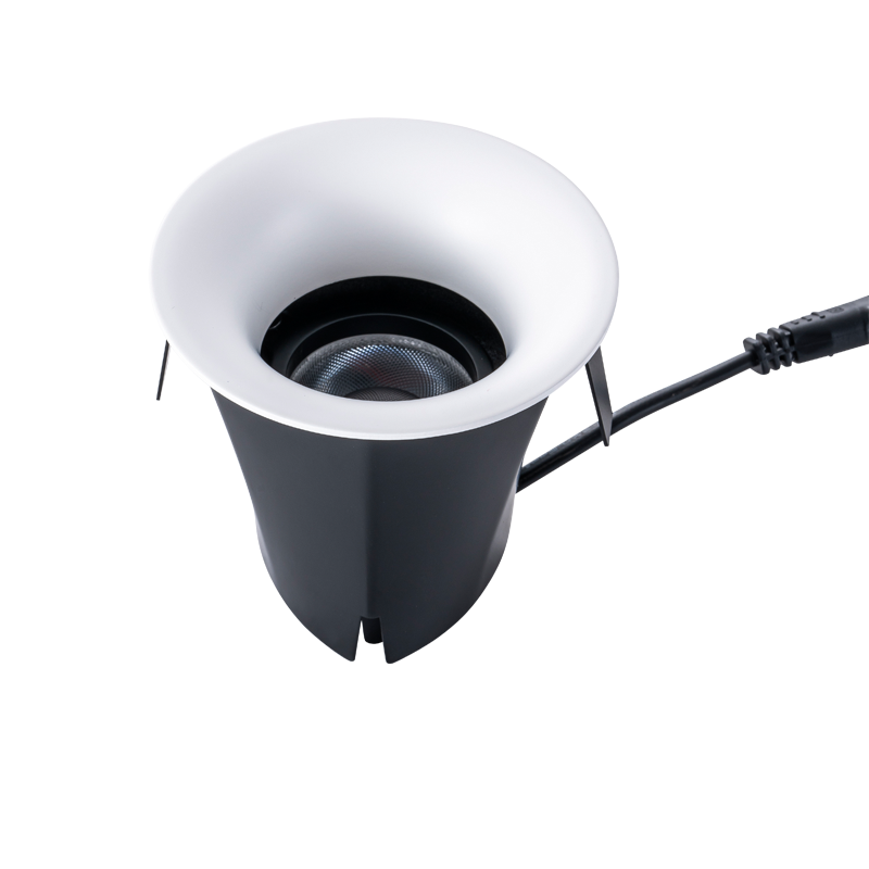 Private Mold Recessed Trumpet Anti-Glare LED Spotlight 7W or 9W with Integrated Heat Sink