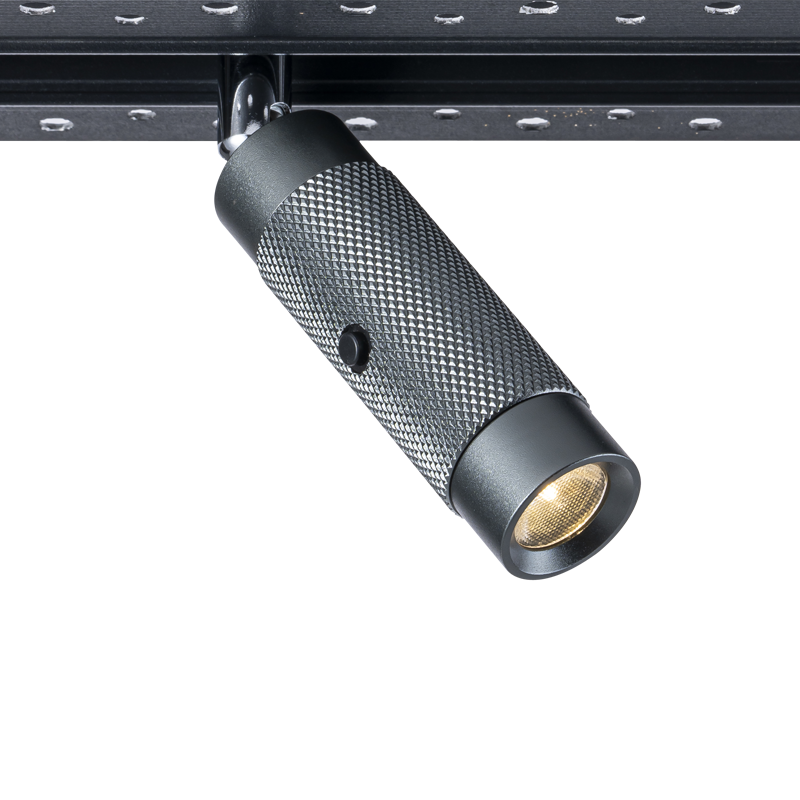 Magnetic Track Spotlight with Built-in switch for Individual On/Off Control